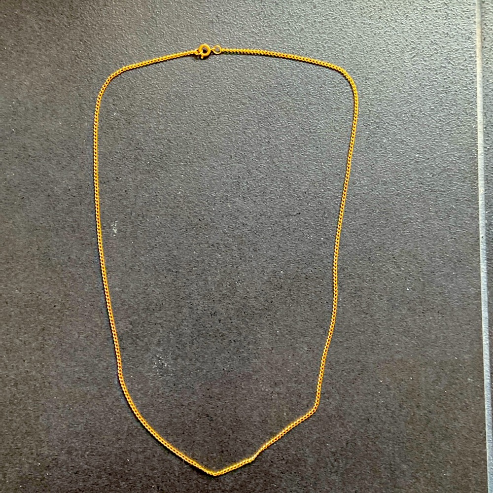 Gold Plated Chain with Lock